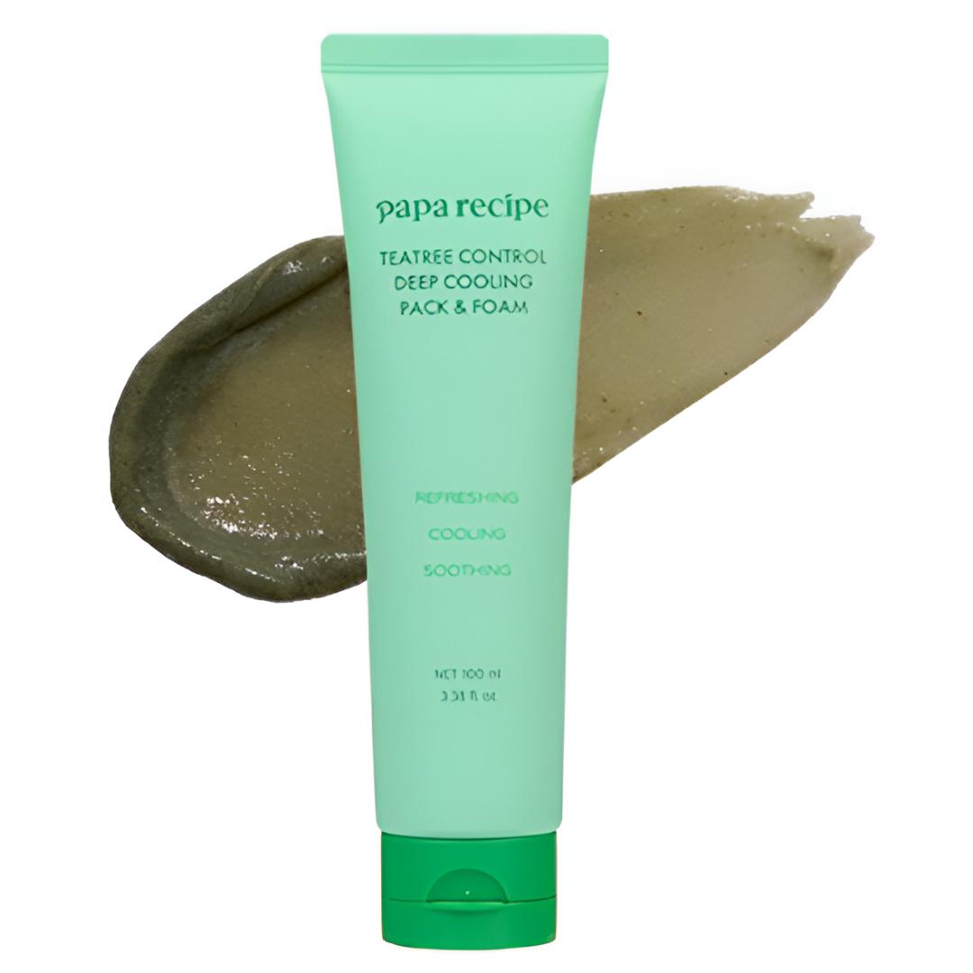 

[Papa Recipe] Tea Tree Control Deep Cooling Pack Cleanser 100 ml