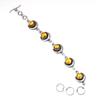 Citrine Quartz Gemstone Handmade Ethnic Jewelry Necklace Set 18-20''