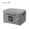 Pet Name DIY Toys Clothes Basket Custom Cat Dog Storage Box Personalised Accessories Organize Bin