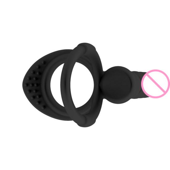 Prostate Massager Cock Delay Ring Bead Anal Butt Insert Plug Men Women Sex Toy