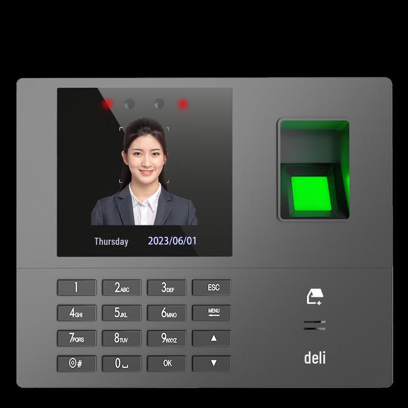 Deli Smart Cloud Face & Fingerprint Attendance Machine