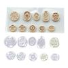 Earring Mold Jewelry Molds for Earrings Pendant Keychain Jewelry Making Hand Crafting Clay Cutter Molds for Beginner