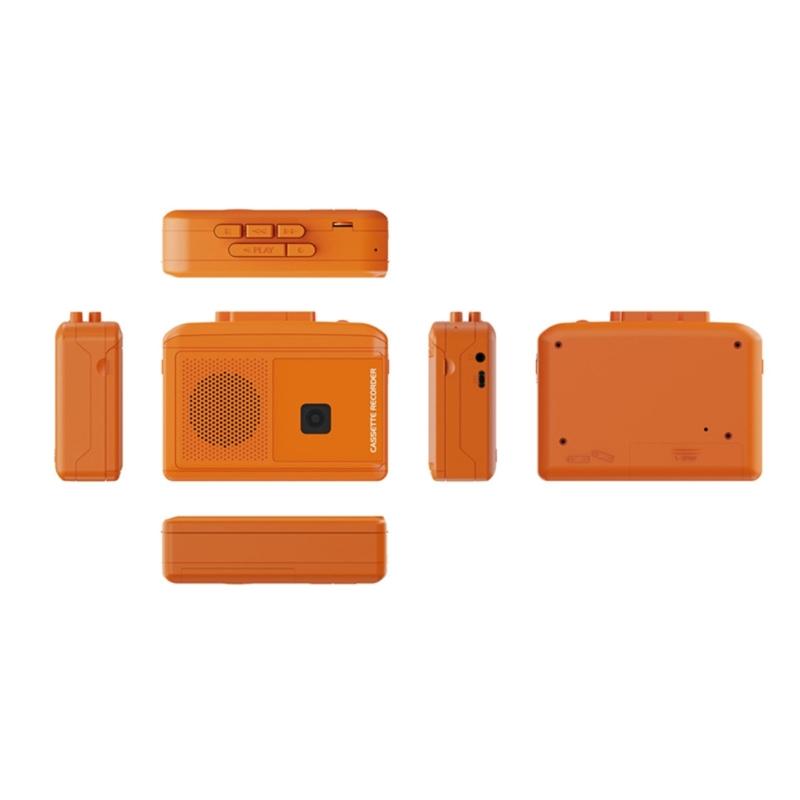 Cassette Player Cassette To MP3 Converter With USB And Battery Power Supply For Analogs To Digital Audios Transfer