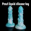 Dildo Realist din Silicon - Textură Realistă, Flexibil & Impermeabil - Jucărie Sexuală pentru Adulți pentru Femei, Bărbați, Cupluri