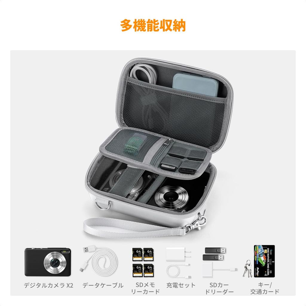 CONCEPT Digital Camera Hard Case for DSLR Camera Protective EVA Compact K&F Case, Cameras, Bag, Shockproof,