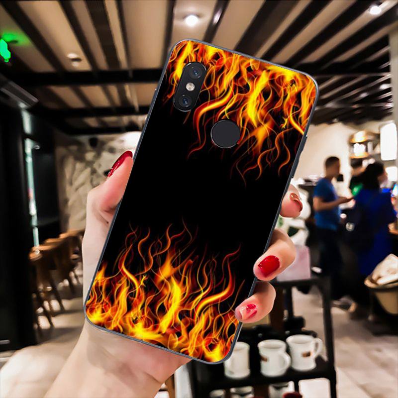 Burning Fine Phone Case For Xiaomi Mi 11 10 A2 A2lite A1 9 9SE 8Lite 8explorer F1 Poco M3 X3 Pro Fundas Cove