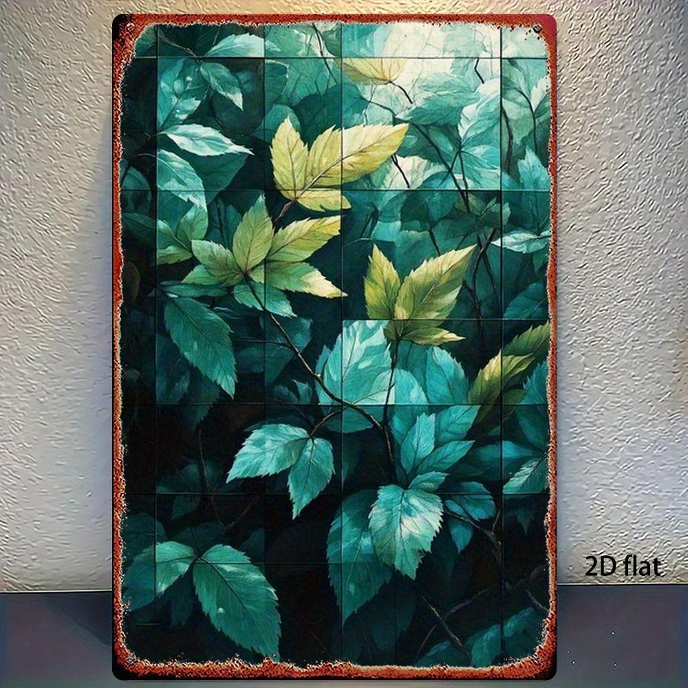 Vintage Metallwandkunstschild Biene Küchen Dekoration Kaffeebar Blechschild