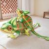 Realistic Plush Chameleon Stuffed Toy Large 80cm And 110cm Soft Pp Cotton