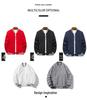 Autumn Stand-Up Collar Windbreaker: Custom Baseball Uniform with Embroidered Logo