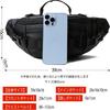 HAKAWAFLY Mountain Stream Fishing Bag, Water-Repellent Waist Pouch, Multifunctional Fishing Bag, Small, Convenient Waist Bag, Body Bag, Hip Bag,