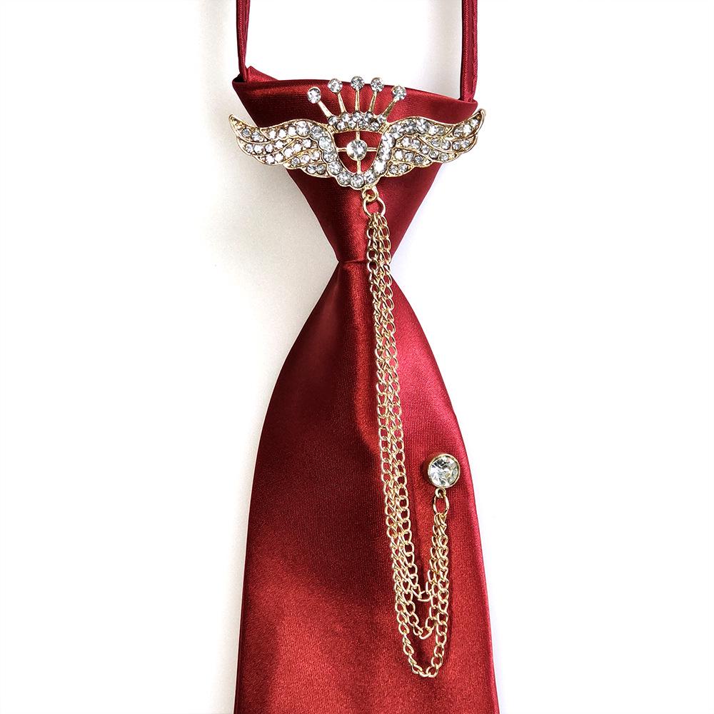 Unisex Japanese & Korean Academy Style No-Tie Uniform Collar Ornament - Fashion Tie for JK Girl Shirts