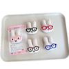 Japan Korea Cute Cartoon Glasses Miffy Phone Case with Retractable Airbag Holder