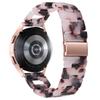 For Garmin Forerunner 245/245 Music Fashion D-Shape Resin Strap Bracelet Watchband