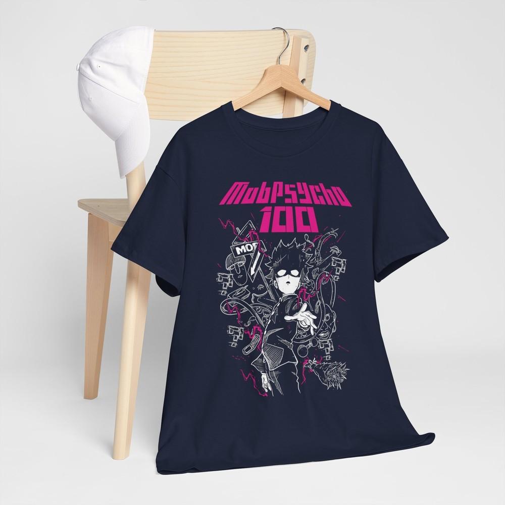 Mob Psycho 100 Cast TShirt Anime Mob Psycho Dimple Idiot TShirt All Size M