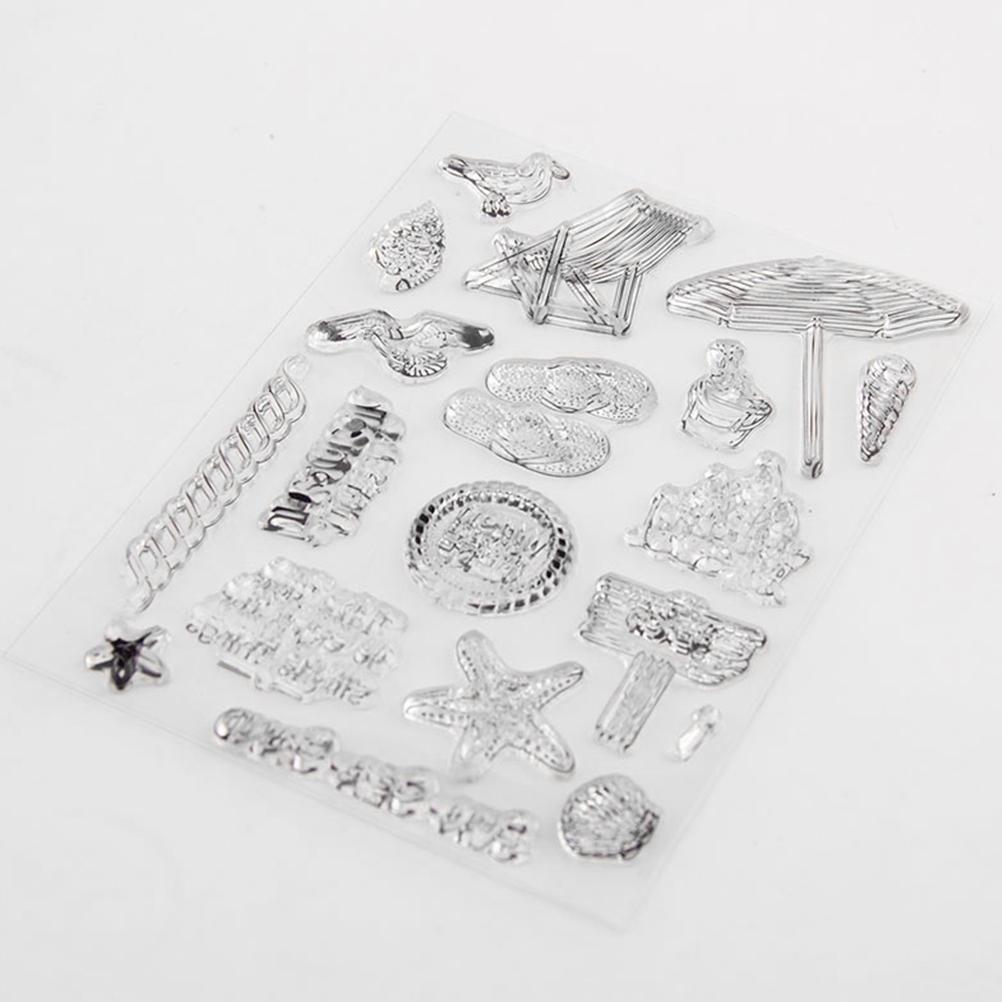 Buy 1 Pc Clear Stamp DIY Cling Stamp Scrapbooking Seals Transparent ...
