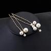 5PCS/Set Pearls Wedding Hair Comb Bridal Hair Pins Clips Women Hair Jewelry Accessories Headpieces