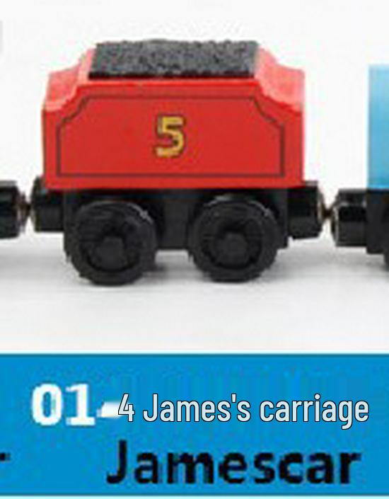 Wooden Magnetic Train Set for Kids - 30-Piece Track & Carriages Toy