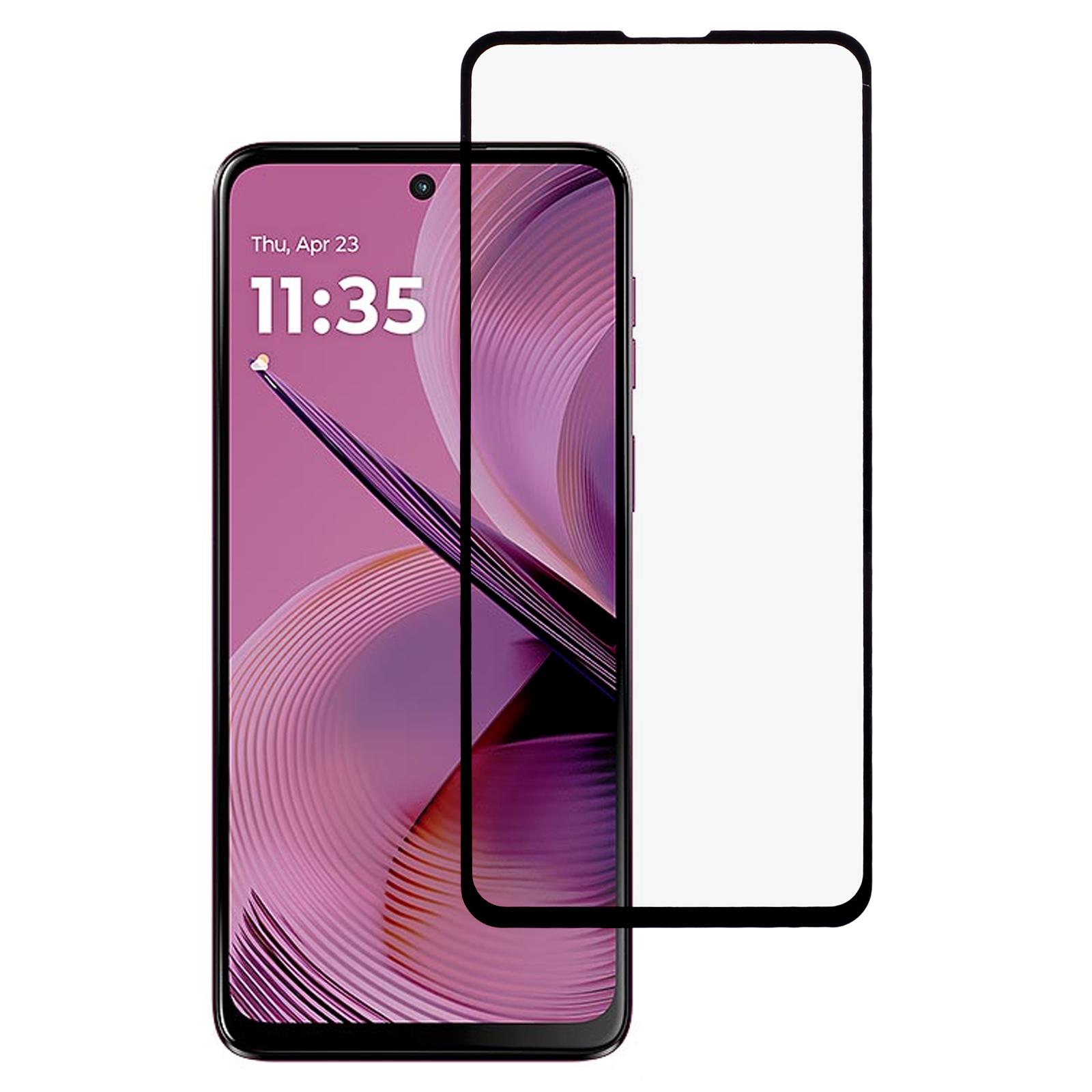 

For Motorola Moto G55 5G Screen Protector 9D Side Glue Full Covering Tempered Glass Film Type A