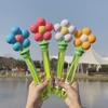 Große Handheld Blumen-Seifenblasenstab - Kreatives Seifenblasen-Spielzeug für Kinder, Perfektes Geschenk für Jungen und Mädchen