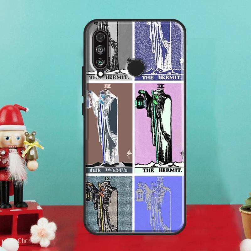 Tarot Card The Hermit For Huawei Nova 9 10 SE 12i 11i 8i 12s Y90 Y60 Y70 Y72 Y61 Y91 P20 P40 P30 Lite P60 Pro Case
