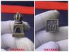 Tibetan Style Buddha Statue Mold Brass Antique Office Study Desk Decoration Square Lion Copper Seal