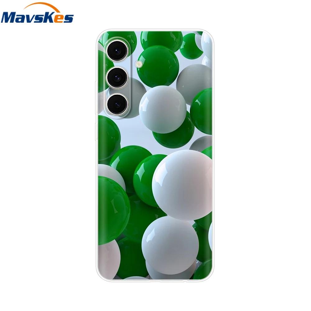 Soft Clear TPU Case For Samsung S24 FE Case Silicon Bumper Shockproof Back Cover For Samsung Galaxy S24 FE Ultra Plus S24FE S24+