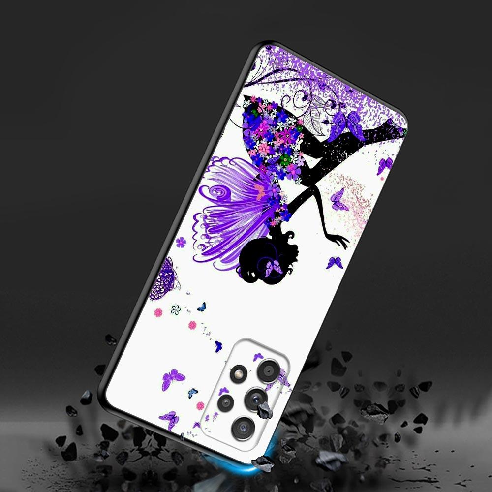 Butterfly Love Beautiful Funda For Samsung Galaxy A56 A55 A36 A26 A16 A54 A52 A72 A35 A34 A25 A21S A14 A06 Case Soft Phone Cover
