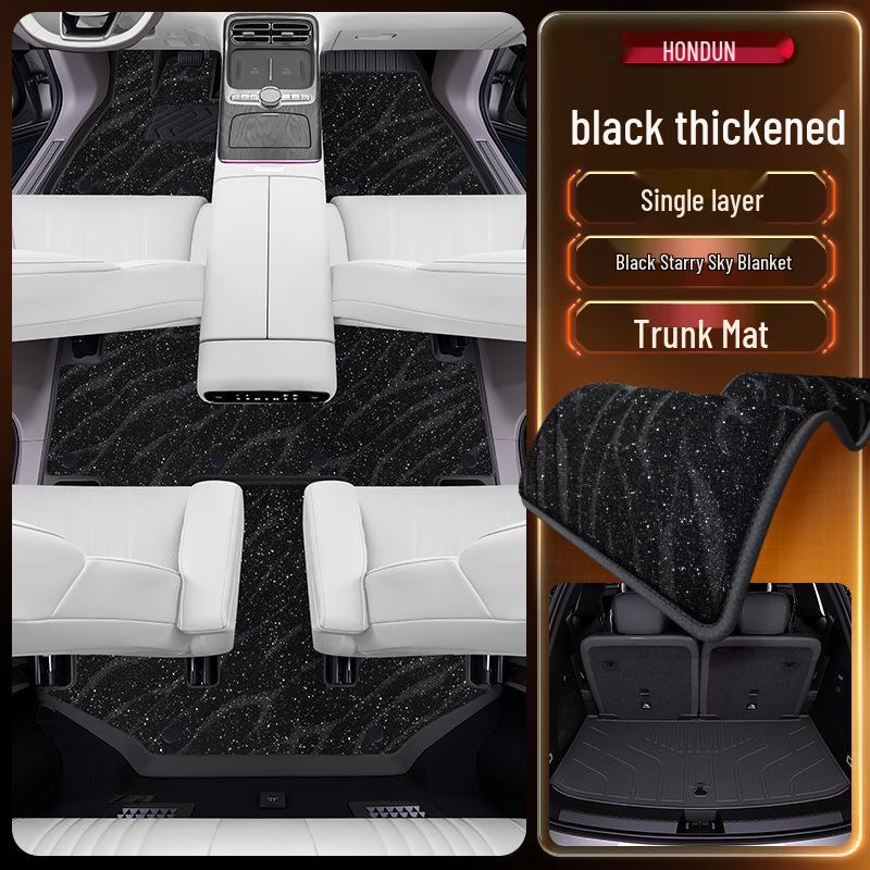 TPE Floor Mats for 2025 Geely Galaxy M9 - Complete Interior Set