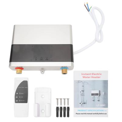 Ηλεκτρικός Στιγμιαίος Θερμοσίφωνας 6000W Σπίτι Κουζίνα Μπάνιο Εσωτερικός Ηλεκτρικός Θερμοσίφωνας