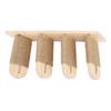 Cat Wall Mounted Climbing Shelves Pine Wood Stable Structure Space Saving Cat Wall Shelves for Home Apartment 4 Steps
