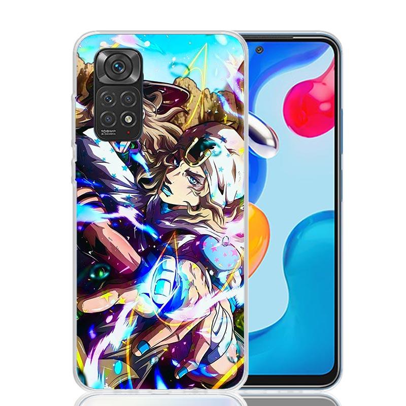 JoJo Abenteuer Dio Diego Brando Handyhülle Für Xiaomi Redmi Note 15 14 13 12S 12 Pro Plus 11S 11E 11 11T 10S 10 Kunst Weiches Muster
