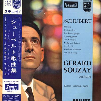 LP Record GERARD SOUZAY(BAR.)/DALTON BALDWIN( - Schubert SFL7530 PHILIPS Japan Obi Classical Used