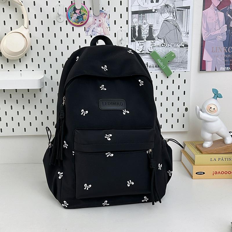 

New high-value, fresh, sweet and cute backpack girl junior high school students lightweight and simple backpack