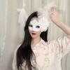 Venetian Party Mask Lightweight Feather Half Face Mask Cosplay Costume Mask High-Quality For Banquet Hall Fun Activity Carnival