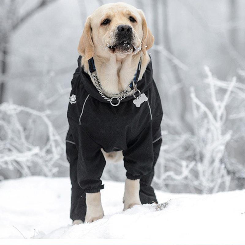 Impermeable para Tormentas de Mascotas Ropa para Perros Grandes Impermeable para Perros Ropa a Prueba de Viento para Exteriores de Mascotas Impermeable para Mascotas Chaqueta Automática