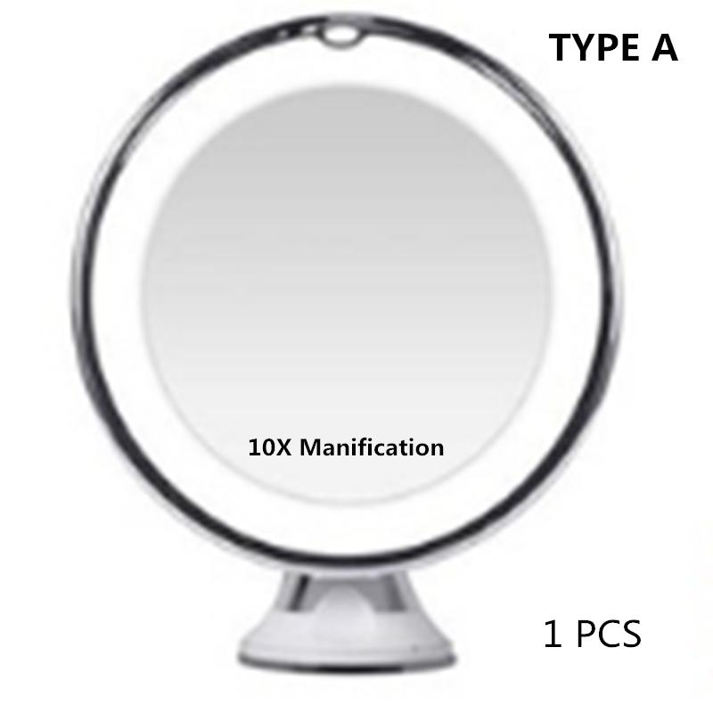 Compre 10x Magnifying Led Lighted Makeup Mirror With Suction Cup 360 Rotation Magnification Shaving Barato Frete Grátis Avaliações Reais Com Fotos Joom Rotation Magnification Shaving Mirror, Lighted Makeup Mirrors With Magnification