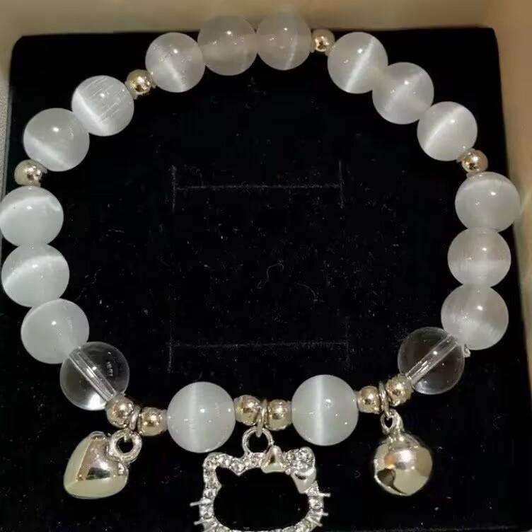 Love bell DIY bracelet female handmade beaded girlfriend bracelet to give girlfriend gift student