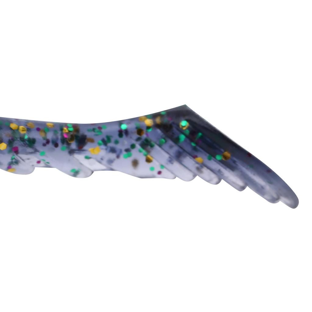 20Pcs Artificial Simulation Silicone Fishing Lure Soft Bait T Tail Soft Worm Accessory