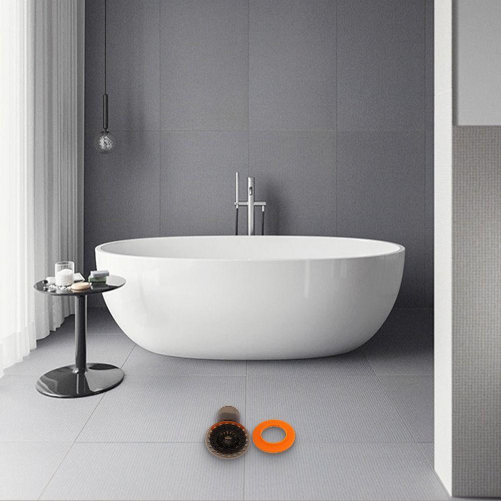 Embedded Floor Drain Backflow Preventer Stainless Steel Floor Strainer  Bathroom Drainer