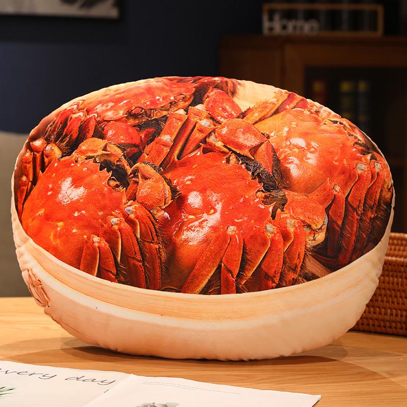 Wanghong Zibo BBQ Plush Food Pillow - Creative Douyin-Style Prank Prop