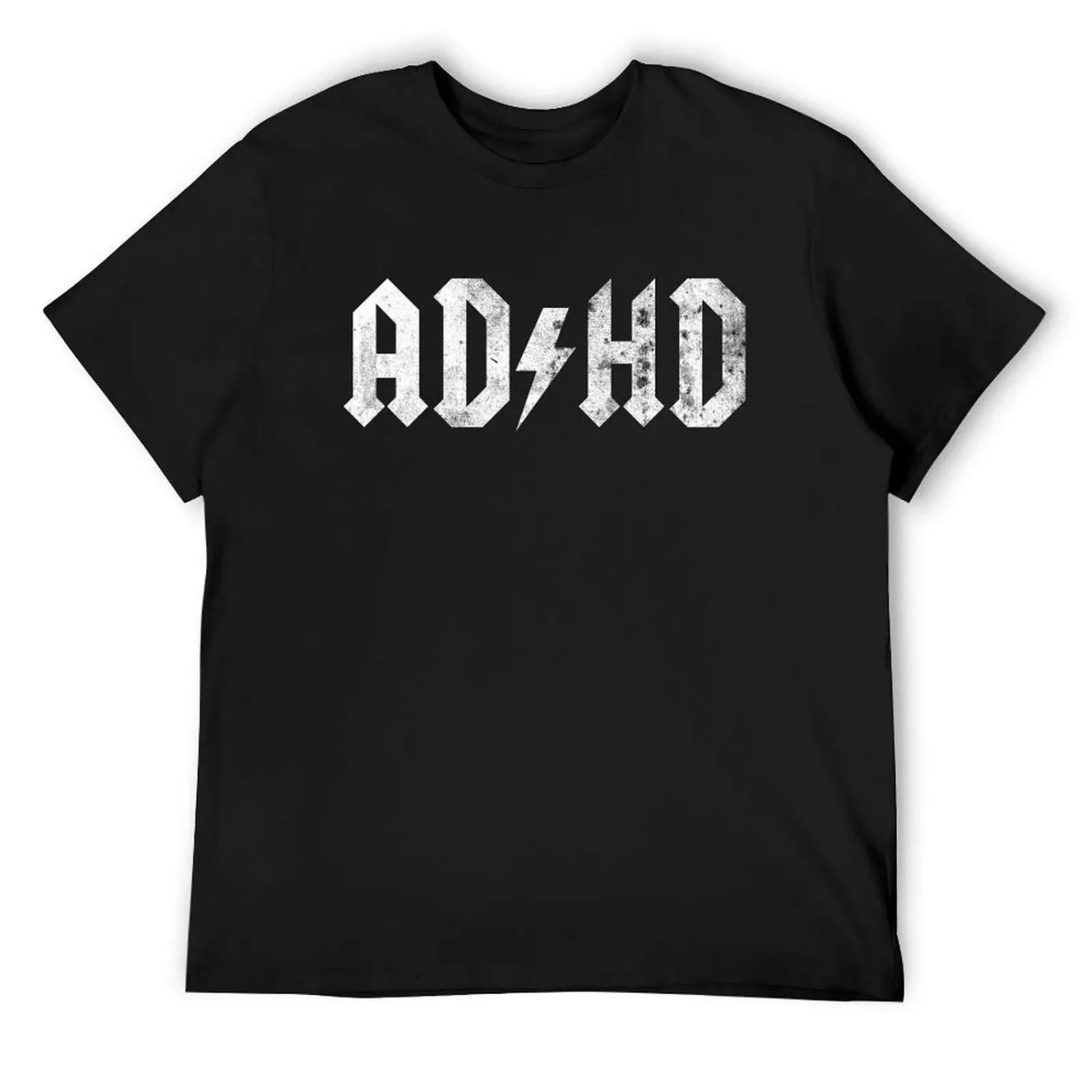 ADHD T-Shirt hippie clothes cheap stuff T-shirts man mens tall t shirts S