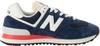 Кроссовки New Balance 574 Unisex navy с морской солью
