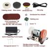 100W Mini Electric Belt Sander Double Grinder Machine 7 Speed Adjustable DIY Polishing Grinding Table Grinding Low Noise