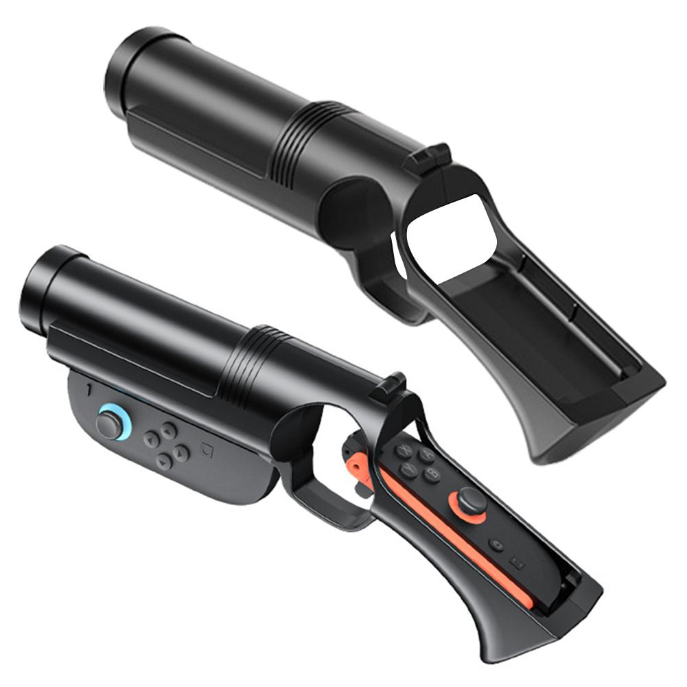 For NS2 Shooting Game Gun Holder Wear Resist Somatosensory Gaming Gun Anti-Slip Left and Right Handle Holder Gaming Accessories