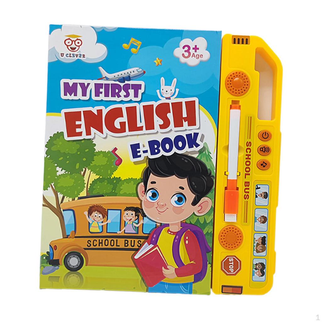 English Words ,Early Learning,First Sound Toy Educational Gift for Kids