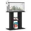 VidaXL Aquarium Stand Black 60x30x60 Cm Engineered Wood 833568