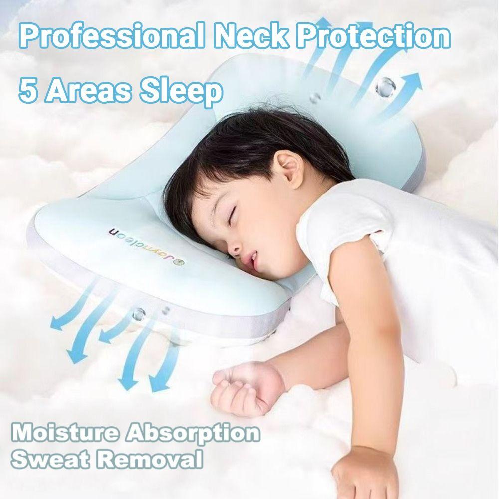 for 1-12 Years Old Children's Neck Support Pillow Cooling Fabric Sleep Positioning Pad  for Baby