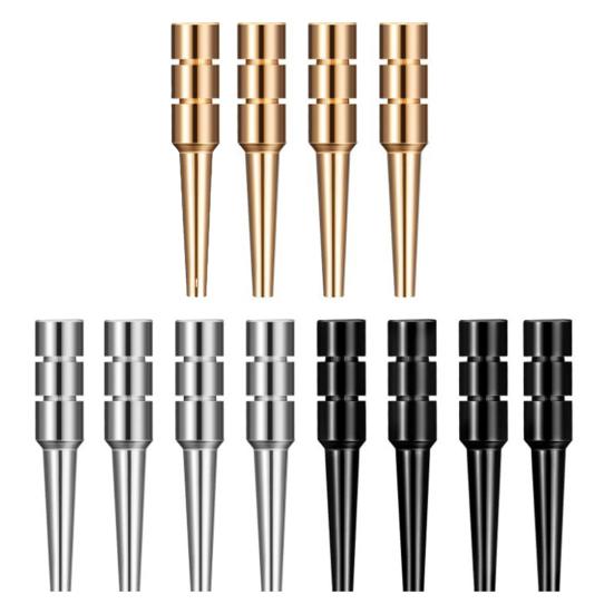 12Pcs/Set Metal Cribbage Peg 3 Colors Cribbage Scoreboard Pin 1/8-Inch Holes Scoring Needle Heavy Duty Score Stick Cribbage Board Game Accessories