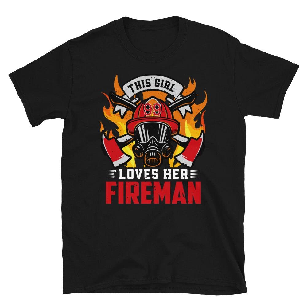 This Girl Loves Her Fireman FIREFIGHTER Fireman Rescue Gift S