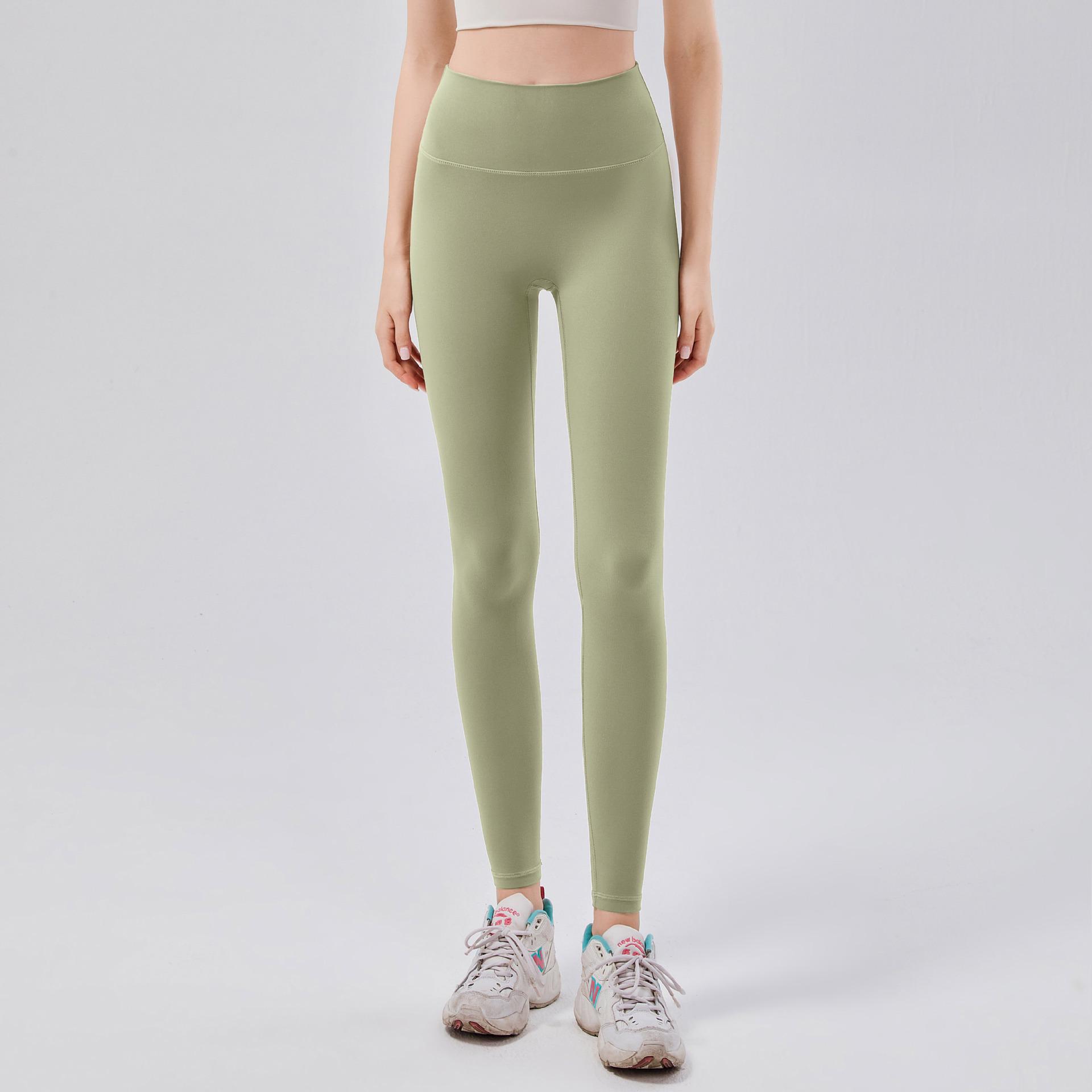 

Бесшовные корректирующие штаны для йоги телесного цвета: Персиковый лифтинг и моделирование талии One Size (80~140)